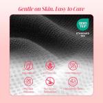 CoolMate Pilates Socks with Grips for Women, Yoga Socks, Crew Non Slip Women for Barre, Pilates Gifts (US, Numeric, 6, 10, Regular, Regular, A-01. 4 Pairs Open Top Pink/White/Light Purple/Black)