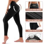 Butt Lift High Waisted Leggings - 4 Pack