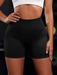 3 Piece High Waisted Scrunch Booty Workout Shorts