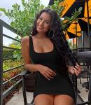 Women's Black Sleeveless Mini Bodycon Club Dress