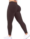 Chocolate Scrunch Butt Lifting Workout Leggings