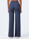YEOREO High-Waist No Front Seam Leggings - Navy