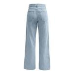 Light Blue High-Waisted Petite Jeans with Pockets