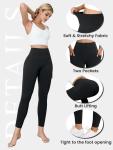 High Waisted Butt Lifting Yoga Leggings with Pockets