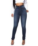 KUNMI Women's High Waisted Butt Lifting Jeans