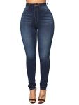 KUNMI Women's High Waisted Butt Lifting Jeans