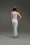 Kamo Fitness Heather Grey Bodycon Maxi Dress