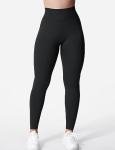 YEOREO Liz Scrunch Workout Leggings for Women High Waisted Butt Lifting V Back Waist Seamless Gym Yoga Leggings Black M
