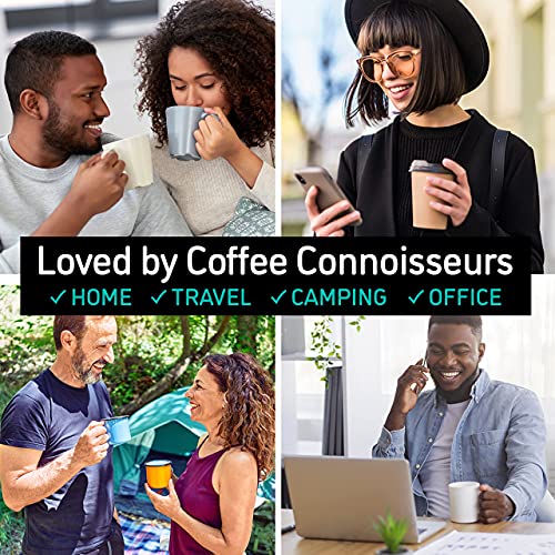 Stainless Steel French Press Coffee Maker - Gray