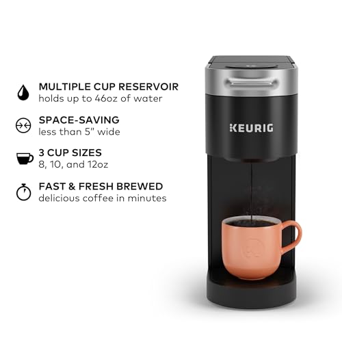 Keurig K-Slim Single Serve Coffee Maker, Black