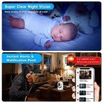 2K WiFi Pan/Tilt Pet Security Camera