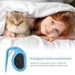 2-Pack Pet Grooming Brushes with Non-Slip Handle