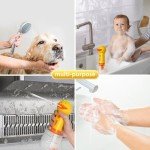 Automatic Dog Soap Dispenser with Foam Cleaning