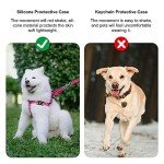 DLENP Silicone GPS Collar Tag for Dogs and Cats