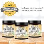 Pure Bentonite Clay for Natural Detox Face Masks