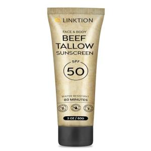 Beef Tallow Sunscreen SPF 50 for All Skin Types