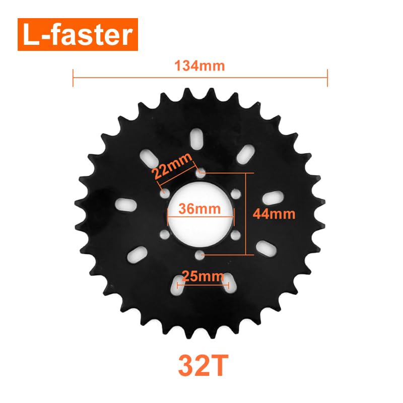 L-Faster 450W Electric Bike Conversion Kit