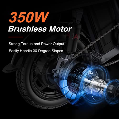 ENGWE Mini Electric Bike with 14" Fat Tires