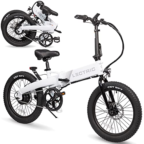 LECTRIC XP Lite Folding Electric Bike - 46lbs, 40+ Mile Range