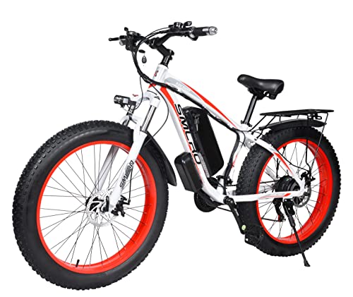 YinZhiBoo 1000W Fat Tire Electric Bike 26