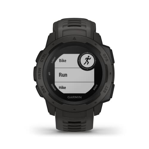 Garmin Instinct Waterproof GPS Smartwatch with Fitness Tracking
