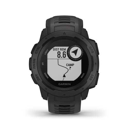 Garmin Instinct Waterproof GPS Smartwatch with Fitness Tracking