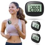 Clip-On Large Screen Electronic Pedometer for Everyone