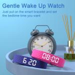 Vibrating Alarm Clock Smart Bracelet for Heavy Sleepers