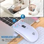 Lenovo Bluetooth Wireless Mouse with Smart Display