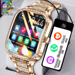 Luxury Women's Smartwatch with HD Display and Heart Rate