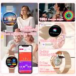 Women's Smartwatch with ECG and Health Features