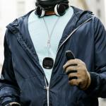 Portable Large Screen Pedometer for Seniors