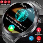 Smart Health Watch with ECG, Blood Pressure & NFC