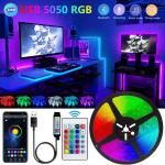 Smart Bluetooth LED Strip Lights with App Control