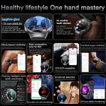 Smart Health Watch with ECG, Blood Pressure & NFC