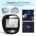 Portable Large Screen Pedometer for Seniors