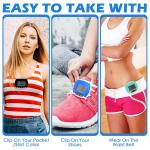 FUFU 9-Pack Clip-On Pedometer for Walking