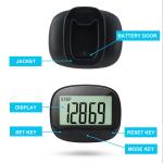 Large Screen Clip-On Pedometer for Steps & Activity