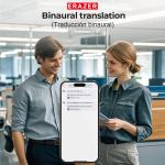 Erazer XP6 Bluetooth Earbuds with Real-Time Translation