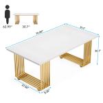 Tribesigns Modern 70.9" Wooden Office Desk