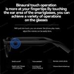 Smart Bluetooth Sunglasses with Anti-Blue Light
