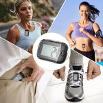 Easy-to-Use Clip-On Pedometer for Fitness Tracking