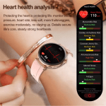Women's Smartwatch with ECG and Health Features
