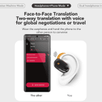MINISO M99 Real-time AI Translation Bluetooth Headphones