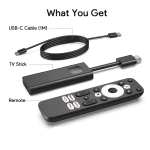 4K Android TV Stick with Dolby Audio