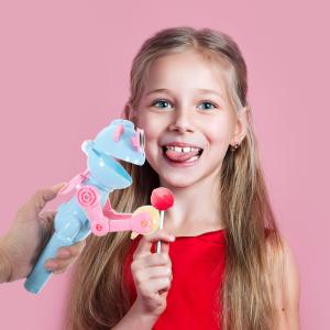 Blue Robot Lollipop Holder - Fun Treat Storage