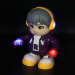 Fun Dancing Robot Pet for Kids, Lights Up