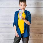 Blue Robot Lollipop Holder - Fun Treat Storage