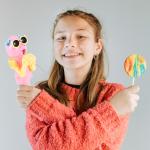 Dinosaur Lollipop Robot Holders for Kids