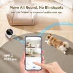 AI Robot Camera on Wheels with 2-Way Talk